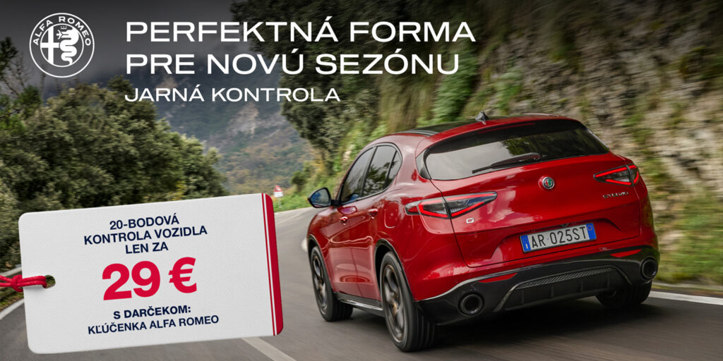 Jarná kontrola Alfa romeo