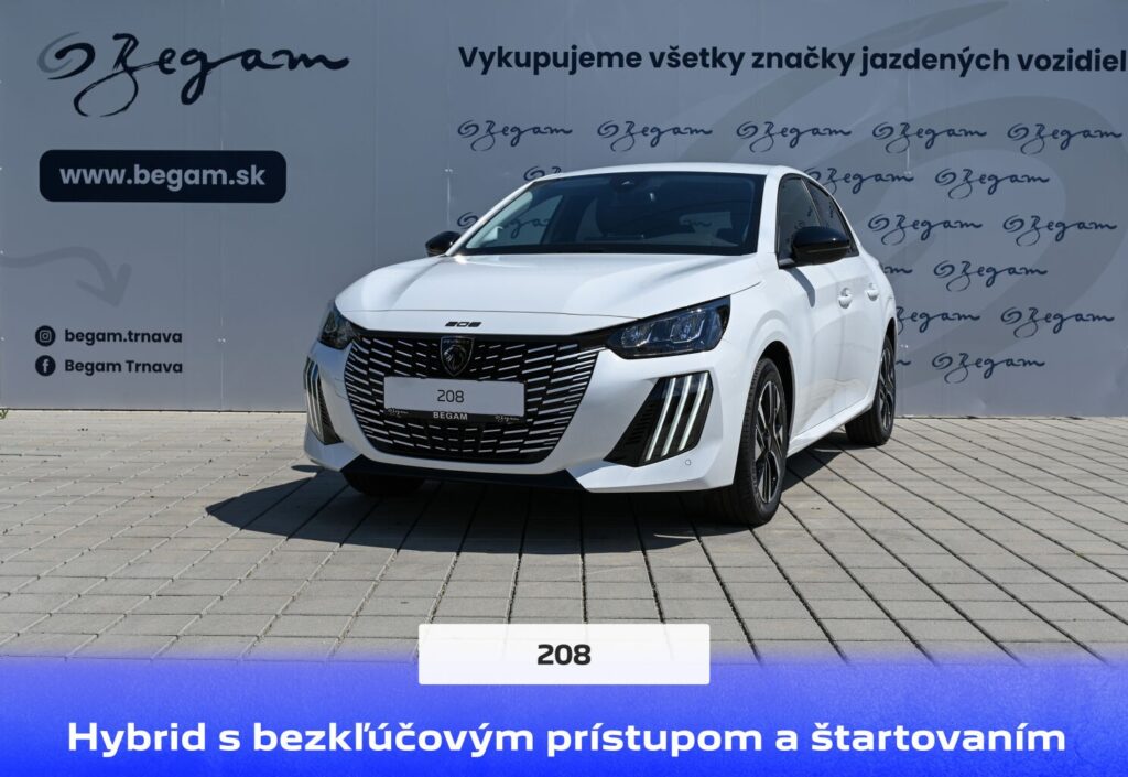 Peugeot 208 ALLURE Hybrid 110k e-DCS6 (MHEV) | Begam