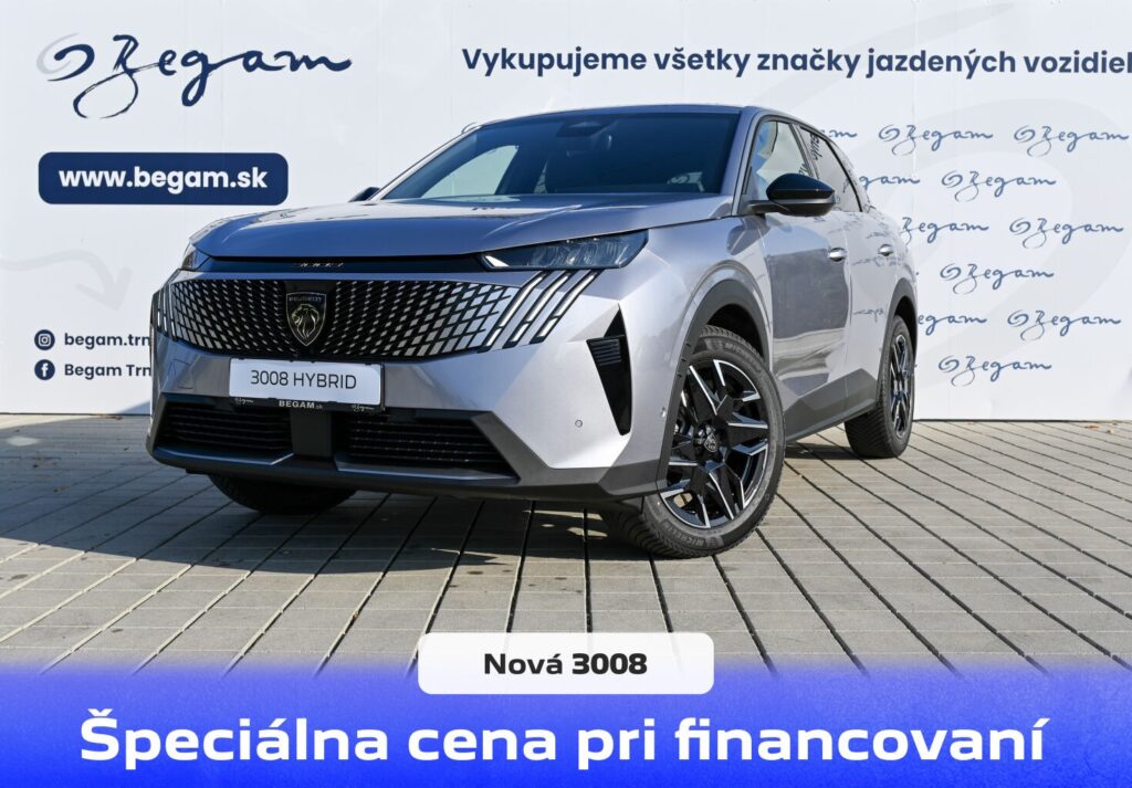 Peugeot 3008 ALLURE 1.2 Hybrid 145k e-DCS6 | Begam