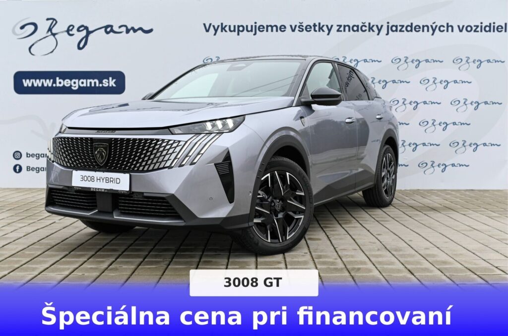 Peugeot 3008 GT Hybrid 145k e-DCS6 (MHEV) | Begam