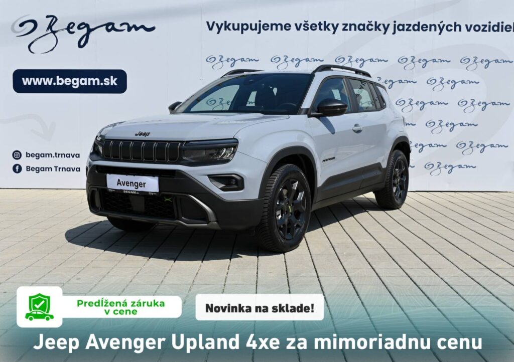 Jeep Avenger 1.2 T e-Hybrid 6DCT UPLAND 4xe | Begam