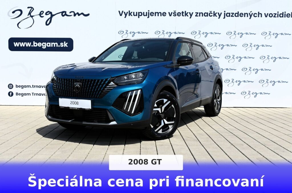 Peugeot 2008 GT  Hybrid 145k e-DCS6 MHEV | Begam