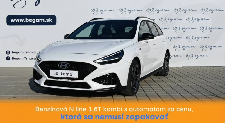 Hyundai i30 CW 1.6 T-GDi N Line DCT MY26 | Begam Trnava