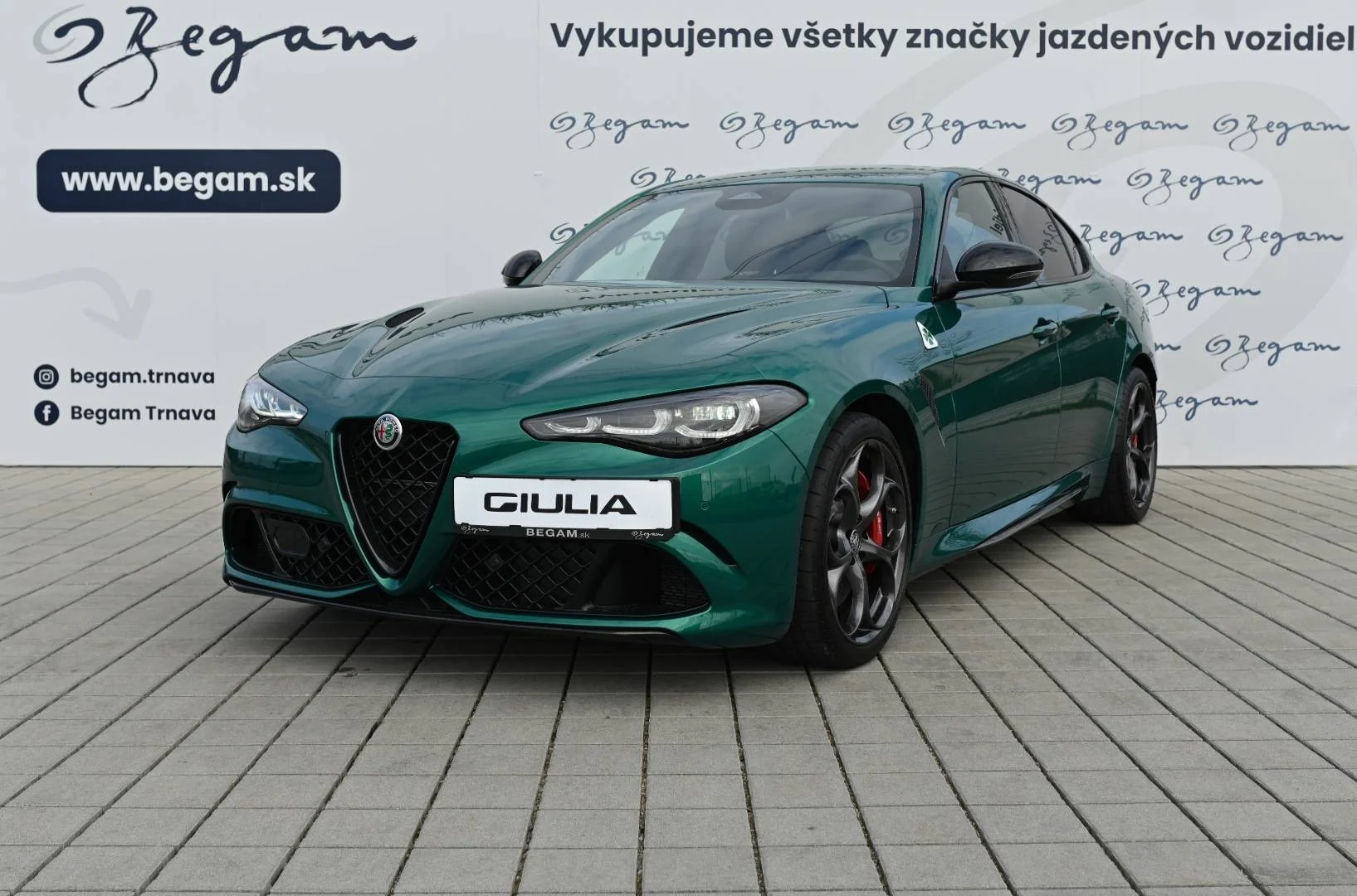 Alfa Romeo Giulia Quadrifoglio 2.9 V6 Bi-Turbo AT | Begam Trnava