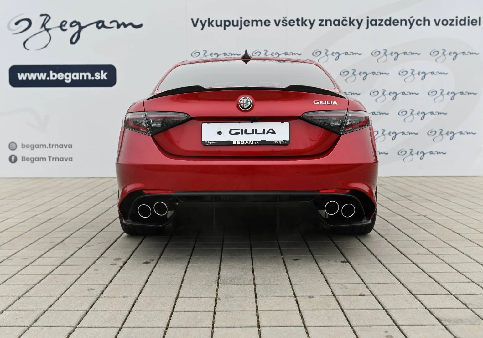 Alfa Romeo Giulia Quadrifoglio 2.9 V6 Bi-Turbo AT | Begam Trnava