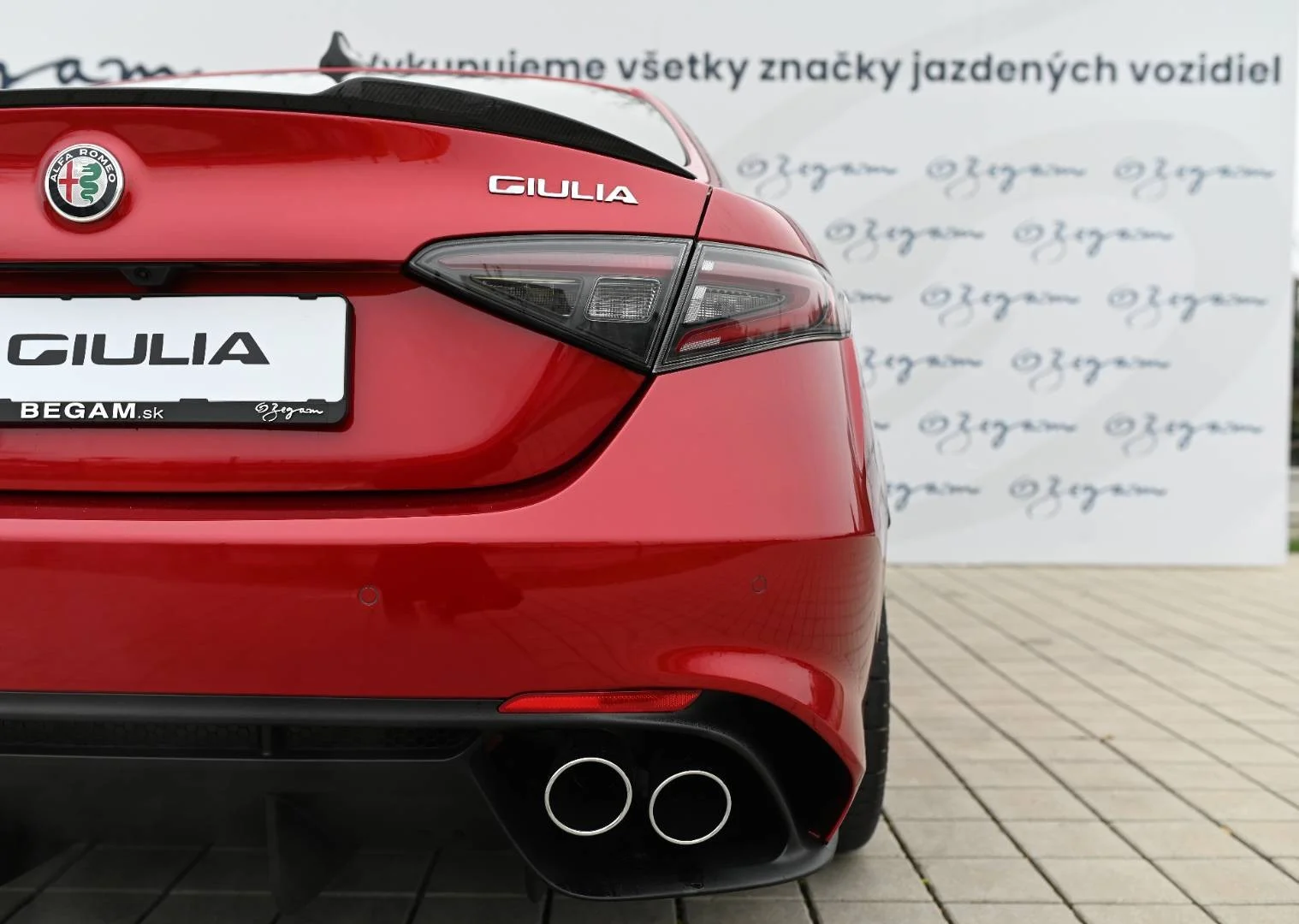 Alfa Romeo Giulia Quadrifoglio 2.9 V6 Bi-Turbo AT | Begam Trnava