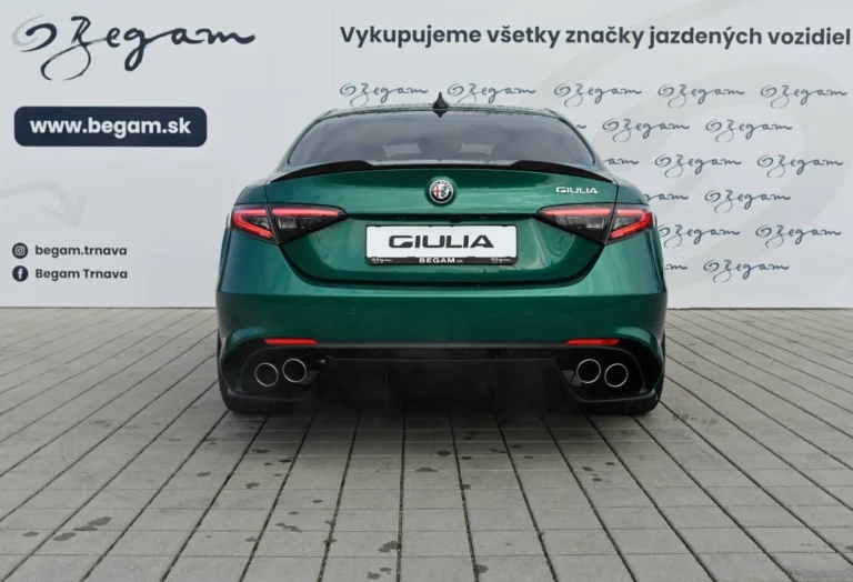 Alfa Romeo Giulia Quadrifoglio 2.9 V6 Bi-Turbo AT | Begam Trnava