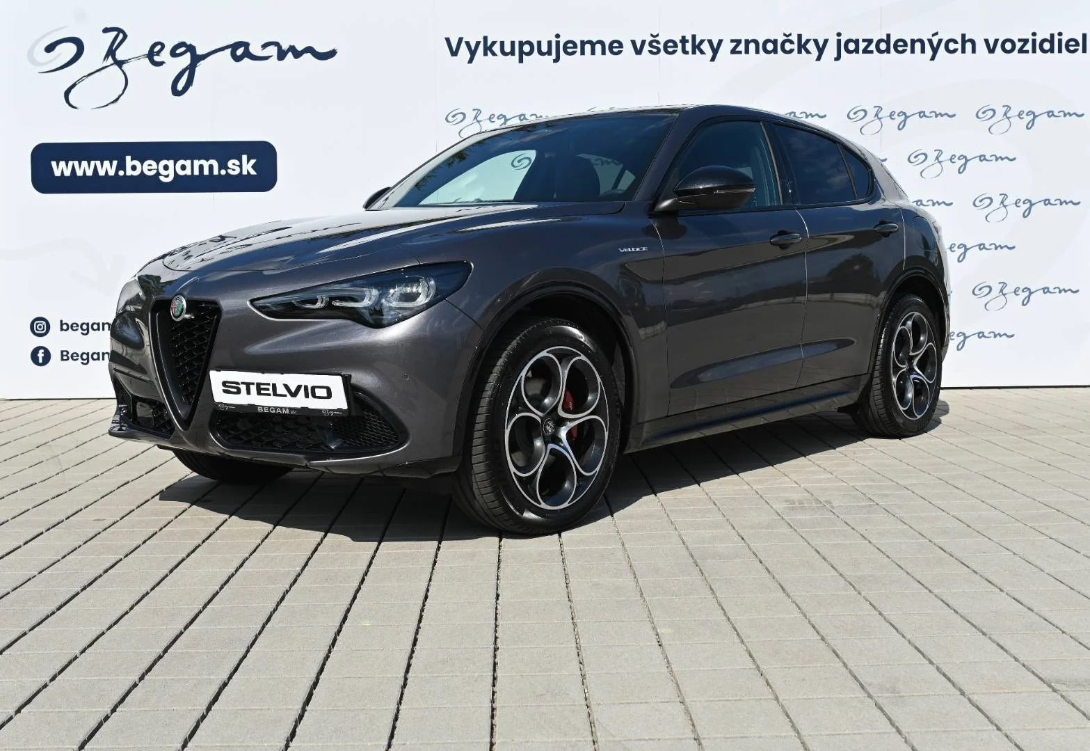Alfa Romeo Stelvio 2.0 Turbo Veloce Q4 A/T | Begam Trnava
