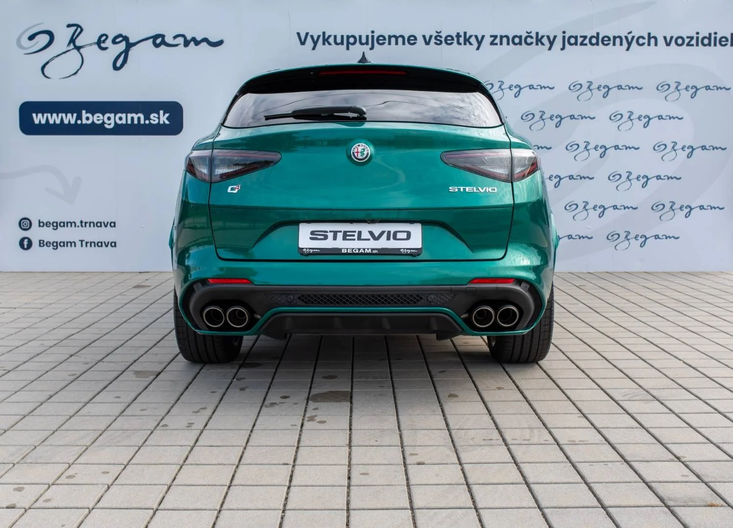 Alfa Romeo Stelvio Quadrifoglio 2.9 V6 Bi-Turbo AWD A/T | Begam Trnava