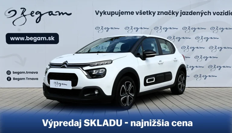Citroën C3 1,2 81kw Feel Pack | Begam Trnava