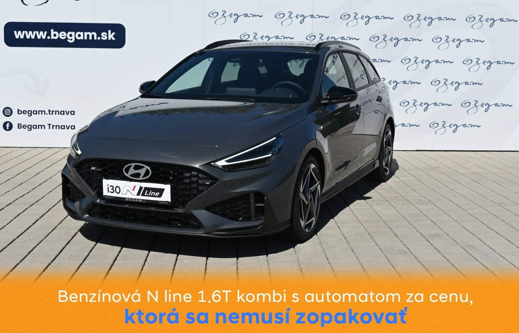 Hyundai i30 CW 1.6 T-GDi N Line DCT MY26 | Begam Trnava