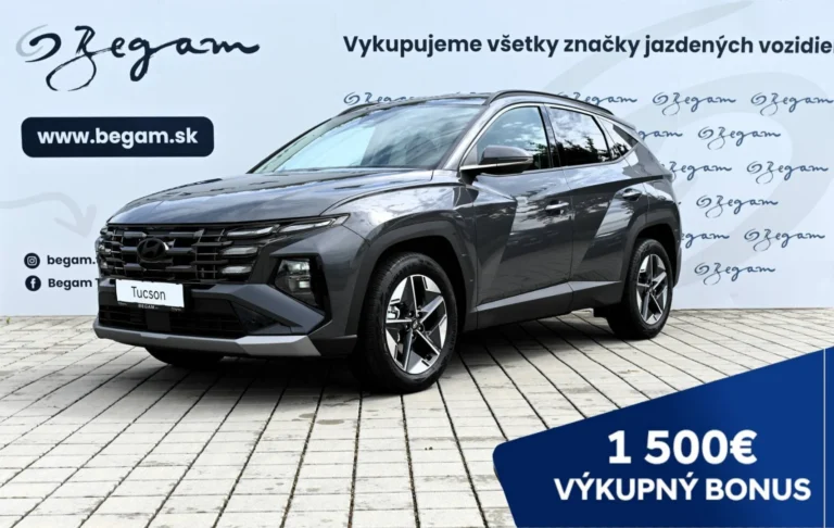 Hyundai Tucson NX4 Style 1.6T-GDi, 110kW, 4x2, 7DCT MY2026 | Begam Trnava