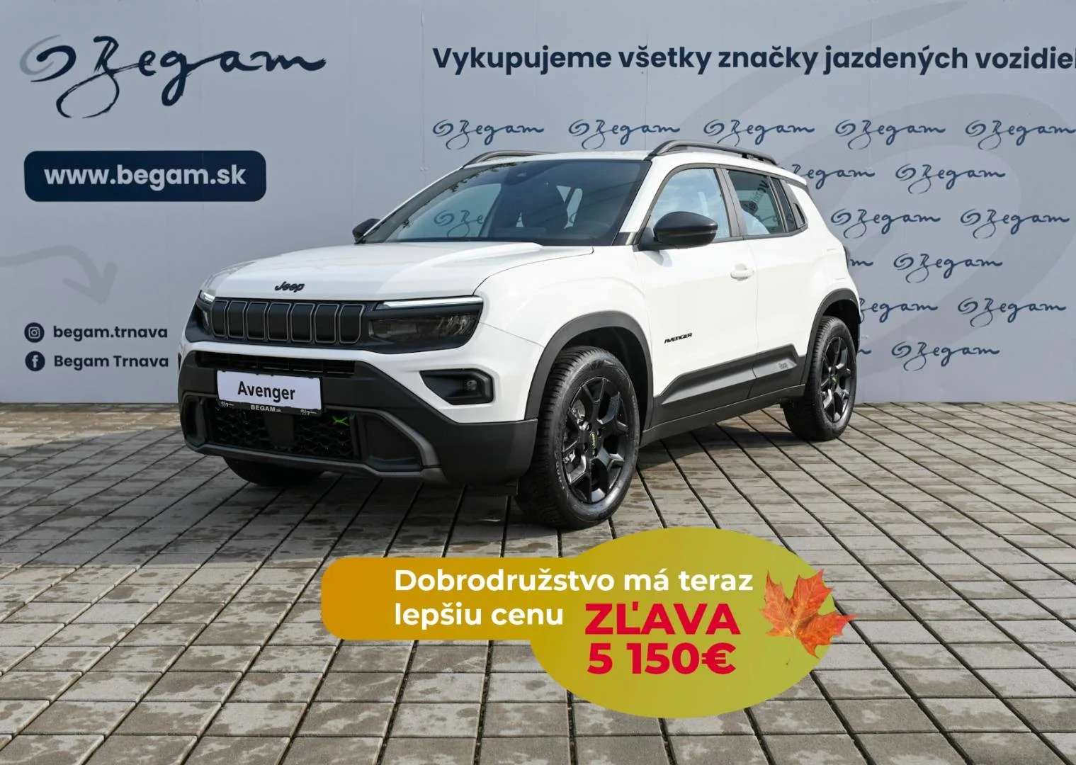Jeep Avenger 1.2 T e-Hybrid 6DCT UPLAND 4xe | Begam Trnava