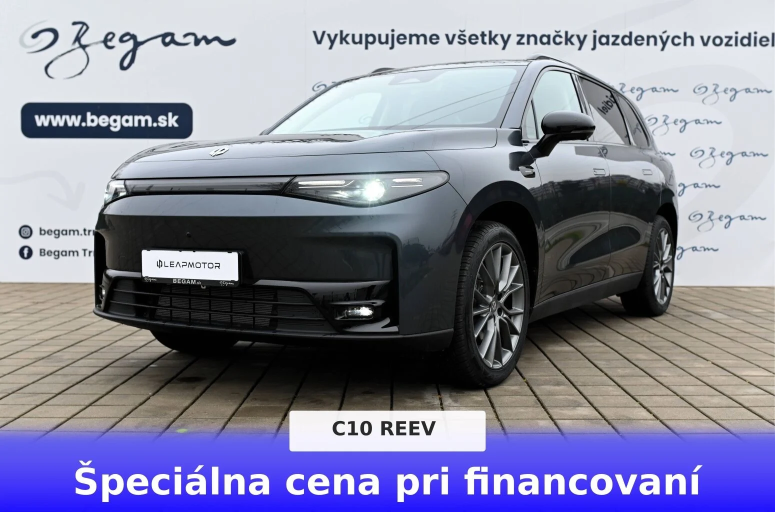 Leapmotor C10 REEV Design  215k 28,4 kWh | Begam Trnava