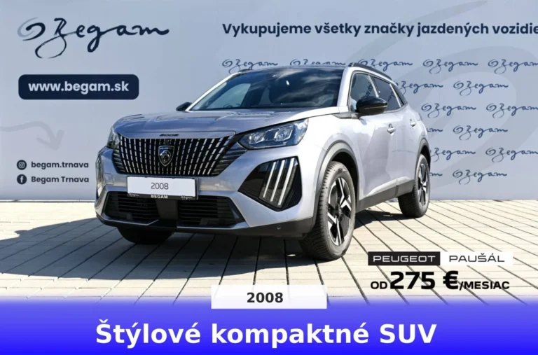 Peugeot 2008 ALLURE Hybrid 145k e-DCS6 MHEV | Begam Trnava