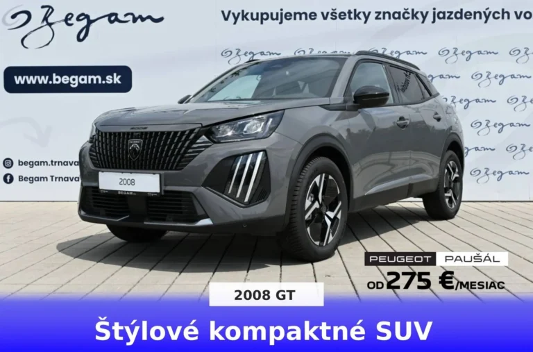 Peugeot 2008 GT Hybrid 145k e-DCS6 MHEV | Begam Trnava