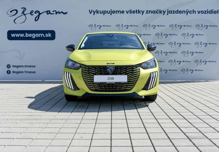 Peugeot 208 ALLURE  TURBO 100k BVM6 | Begam Trnava