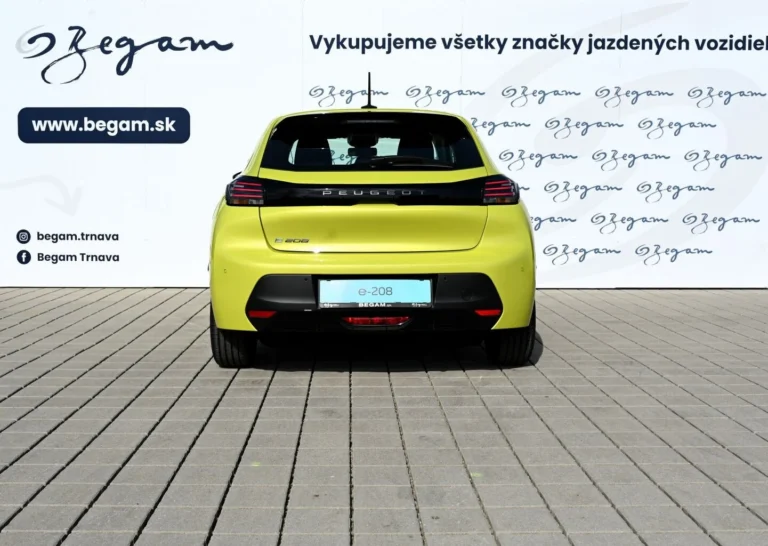 Peugeot 208 STYLE Electric 100 kW / 136k 50 kWh | Begam Trnava