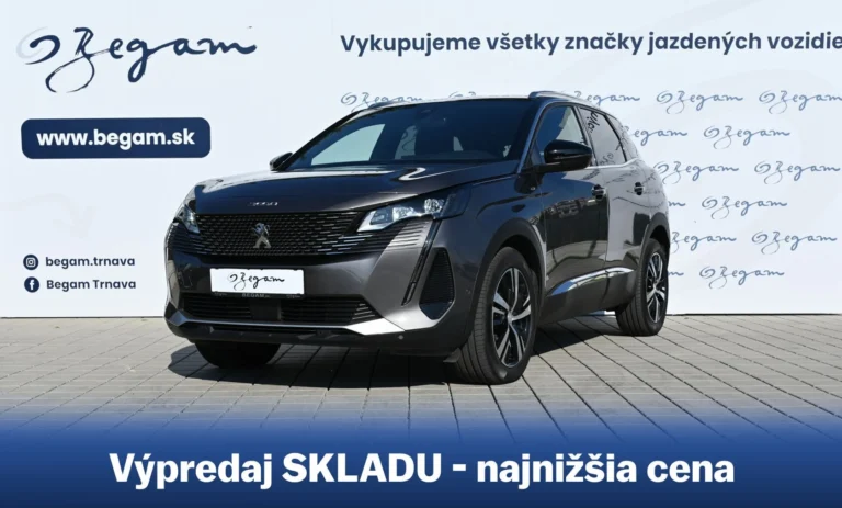 Peugeot 3008 GT 1,2 96kw | Begam Trnava