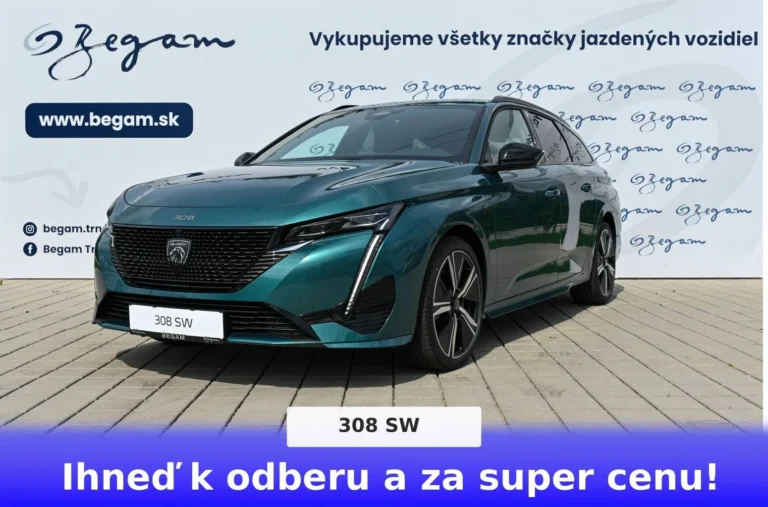 Peugeot 308 SW ALLURE BlueHDi 130k EAT8 | Begam Trnava