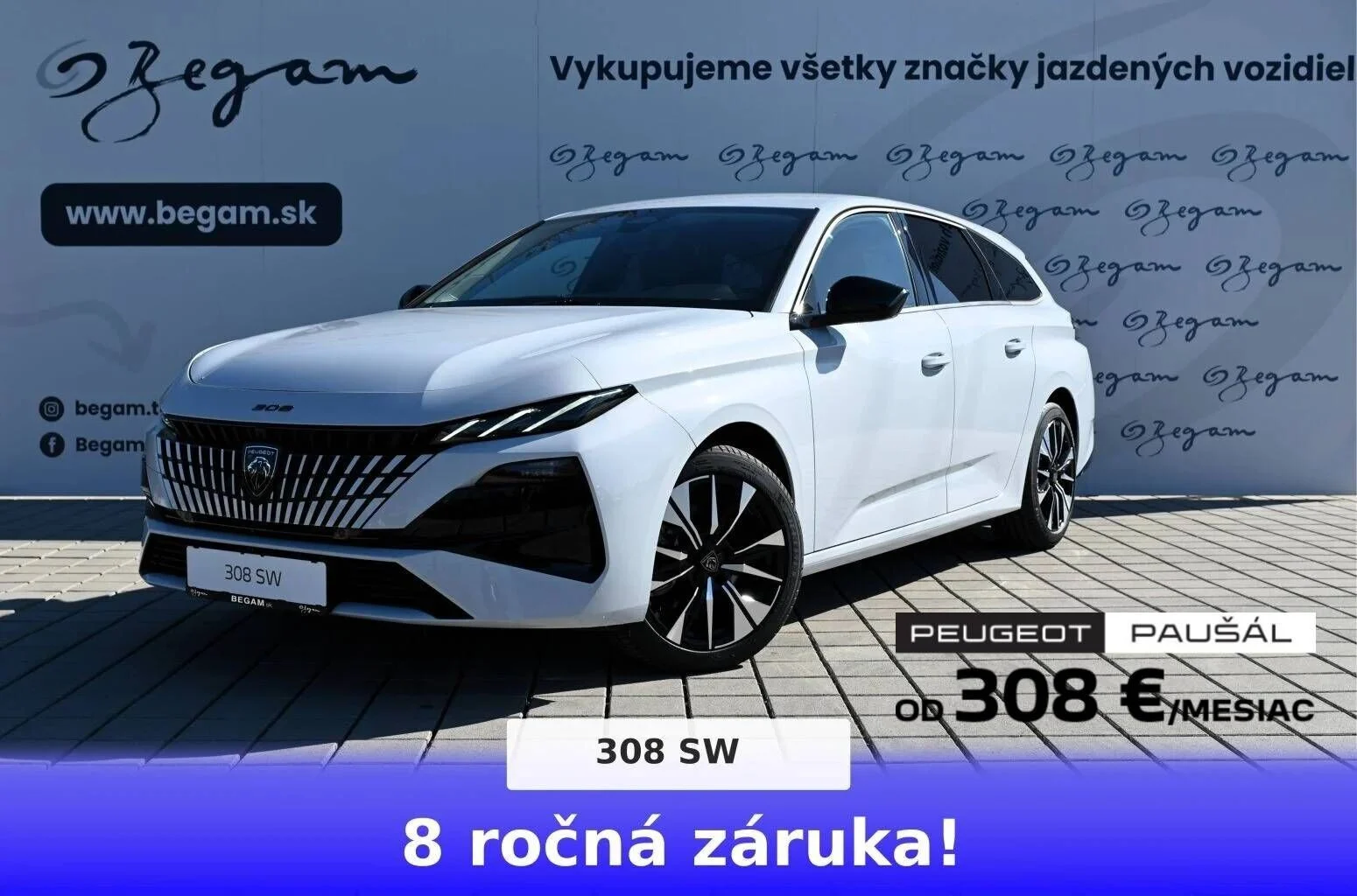 Peugeot 308 SW NEW 308 SW  ALLURE BlueHDi 130k EAT8 | Begam Trnava