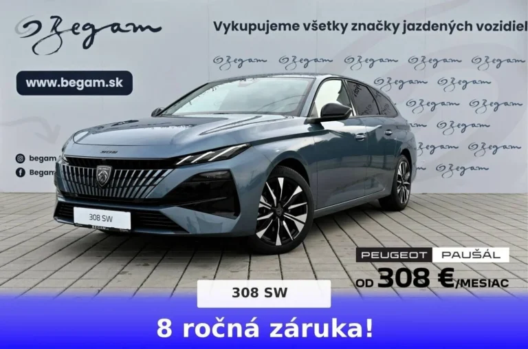 Peugeot 308 SW NEW 308 SW  ALLURE BlueHDi 130k EAT8 | Begam Trnava