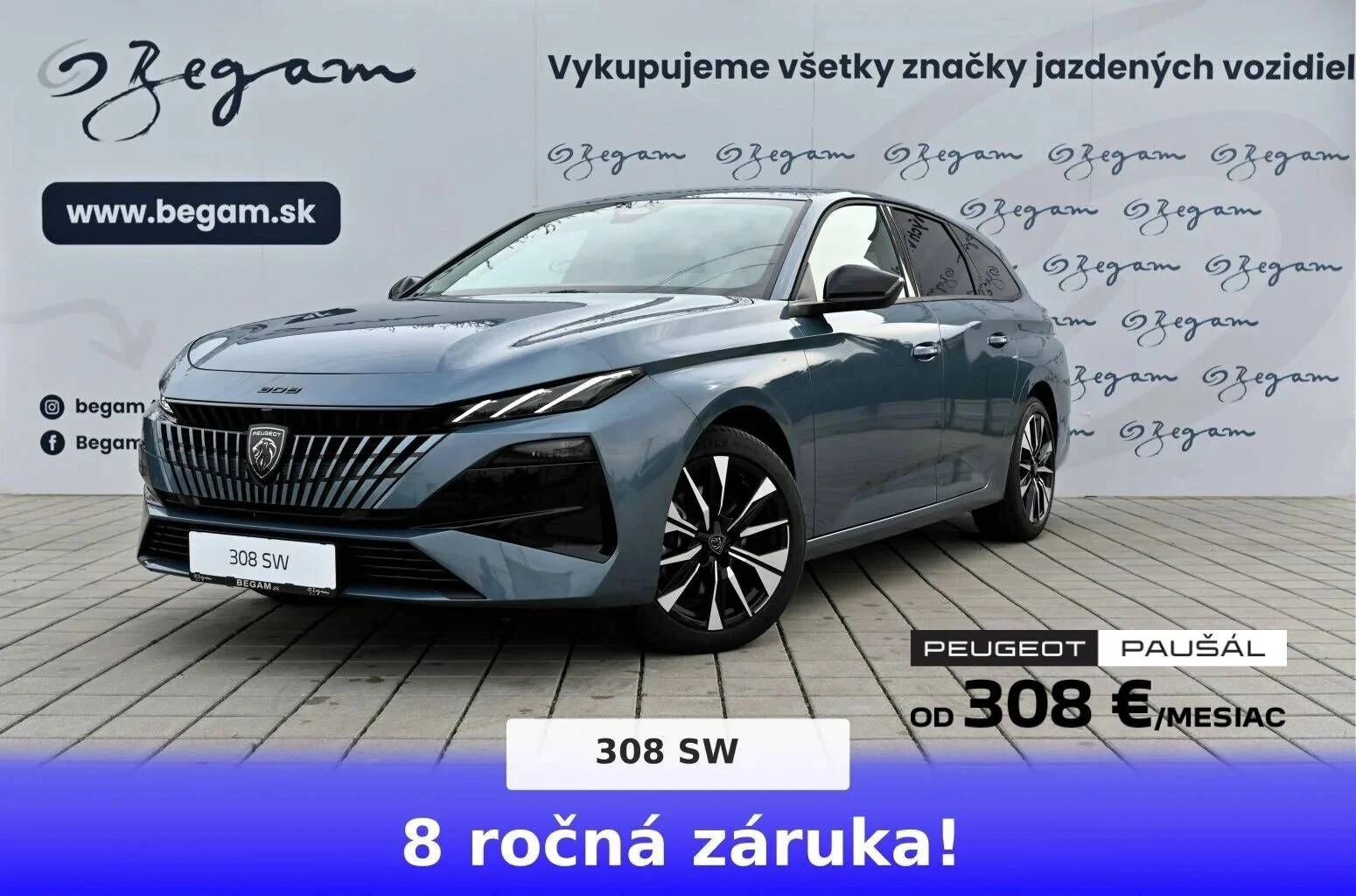 Peugeot 308 SW NEW 308 SW  ALLURE BlueHDi 130k EAT8 | Begam Trnava