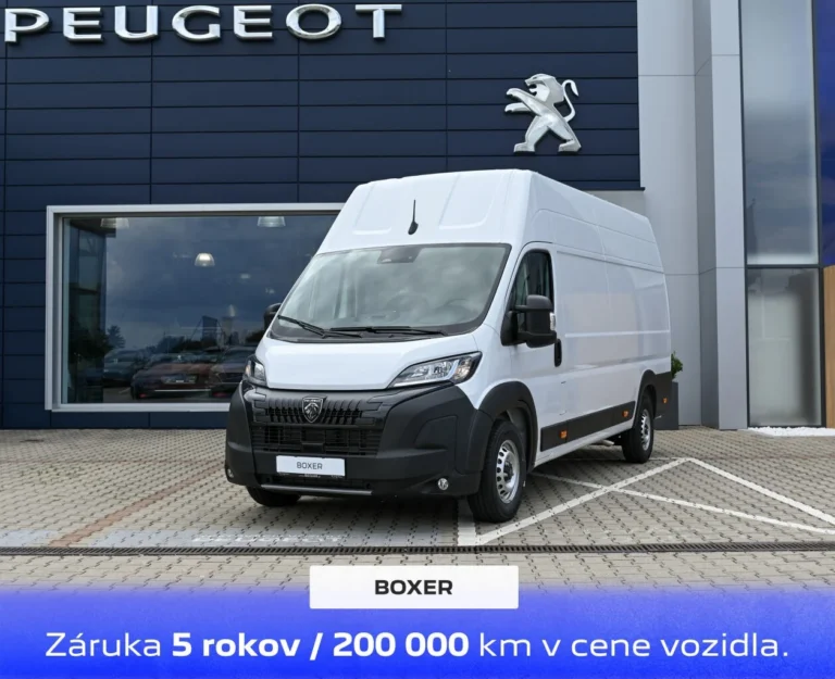 Peugeot Boxer Furgon 435 L4H3 2.2 BlueHDi 180 €6.4 MT6 N1 | Begam Trnava