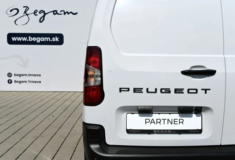 Peugeot Partner L2 1000kg FURGON BlueHDi 130 BVM6 | Begam Trnava