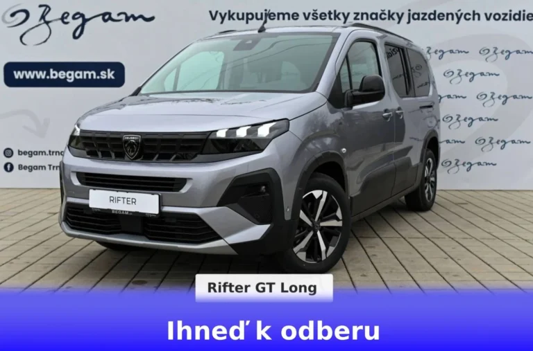 Peugeot Rifter LONG GT  BlueHDi 130k EAT8 | Begam Trnava