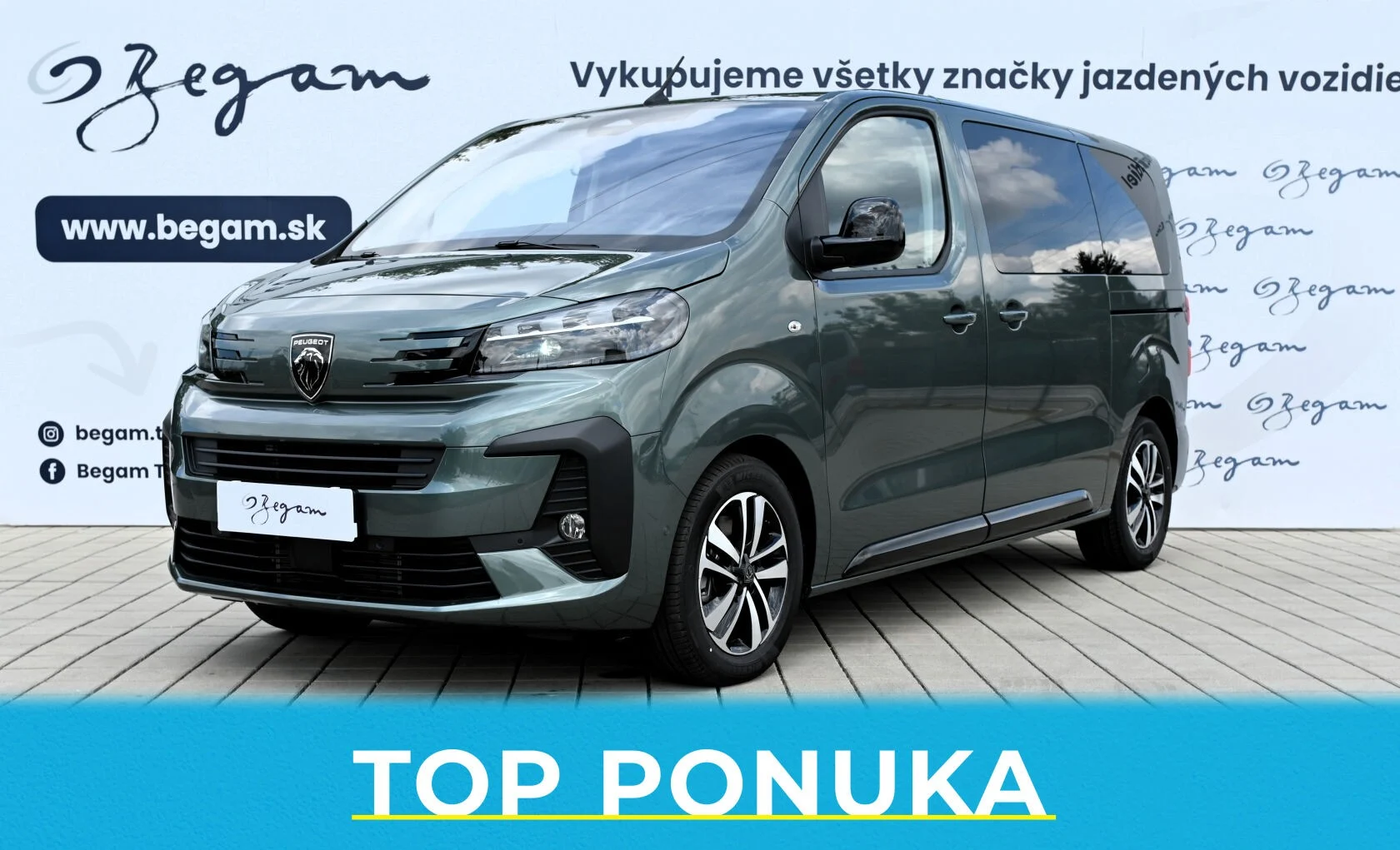 Peugeot Traveller TRAVELLER BUSINESS L2 2.2 BlueHDi 180  EAT8 | Begam Trnava