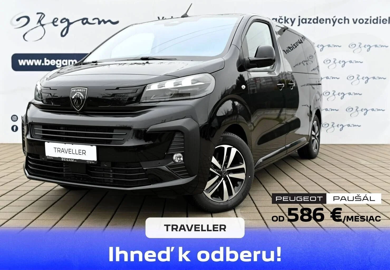 Peugeot Traveller TRAVELLER BUSINESS VIP L2 BlueHDi 180 2.2  EAT8 | Begam Trnava