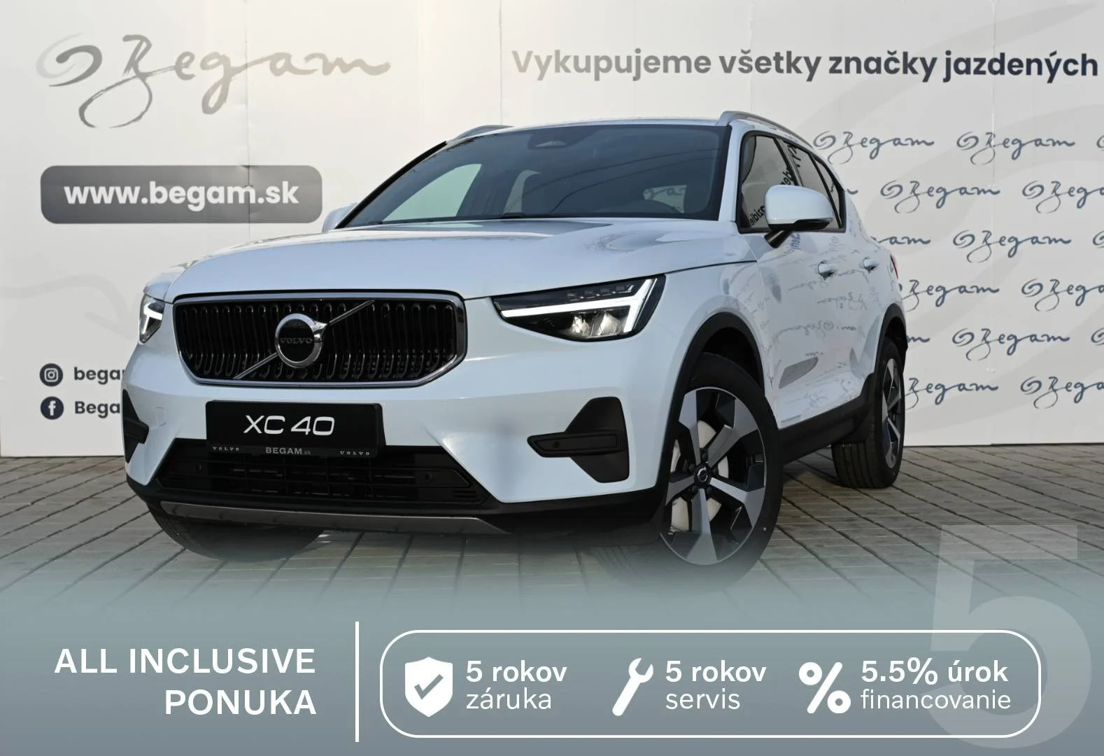 Volvo XC40 B3 (P) CORE | Begam Trnava