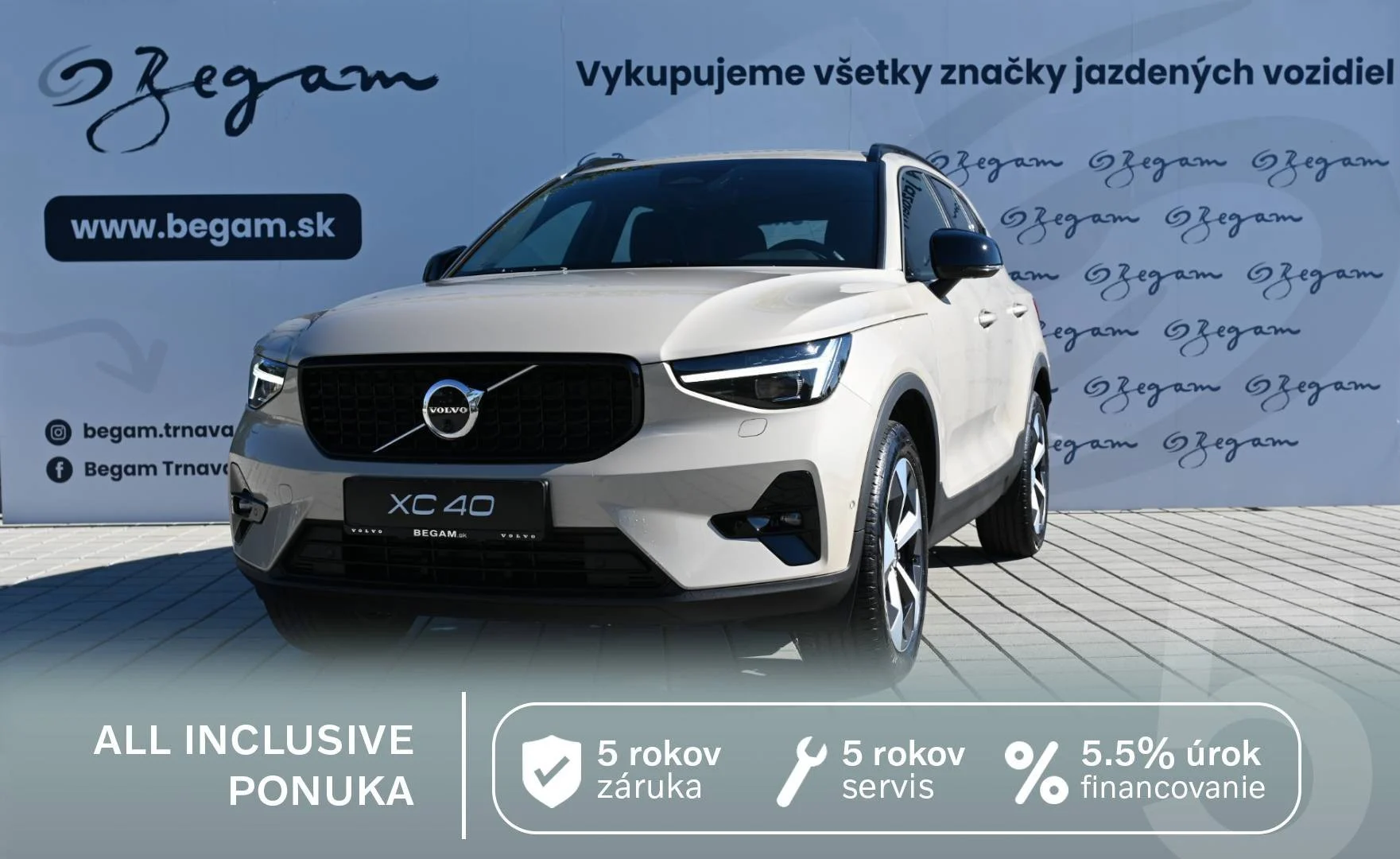 Volvo XC40 B3 (P) PLUS MHEV | Begam Trnava