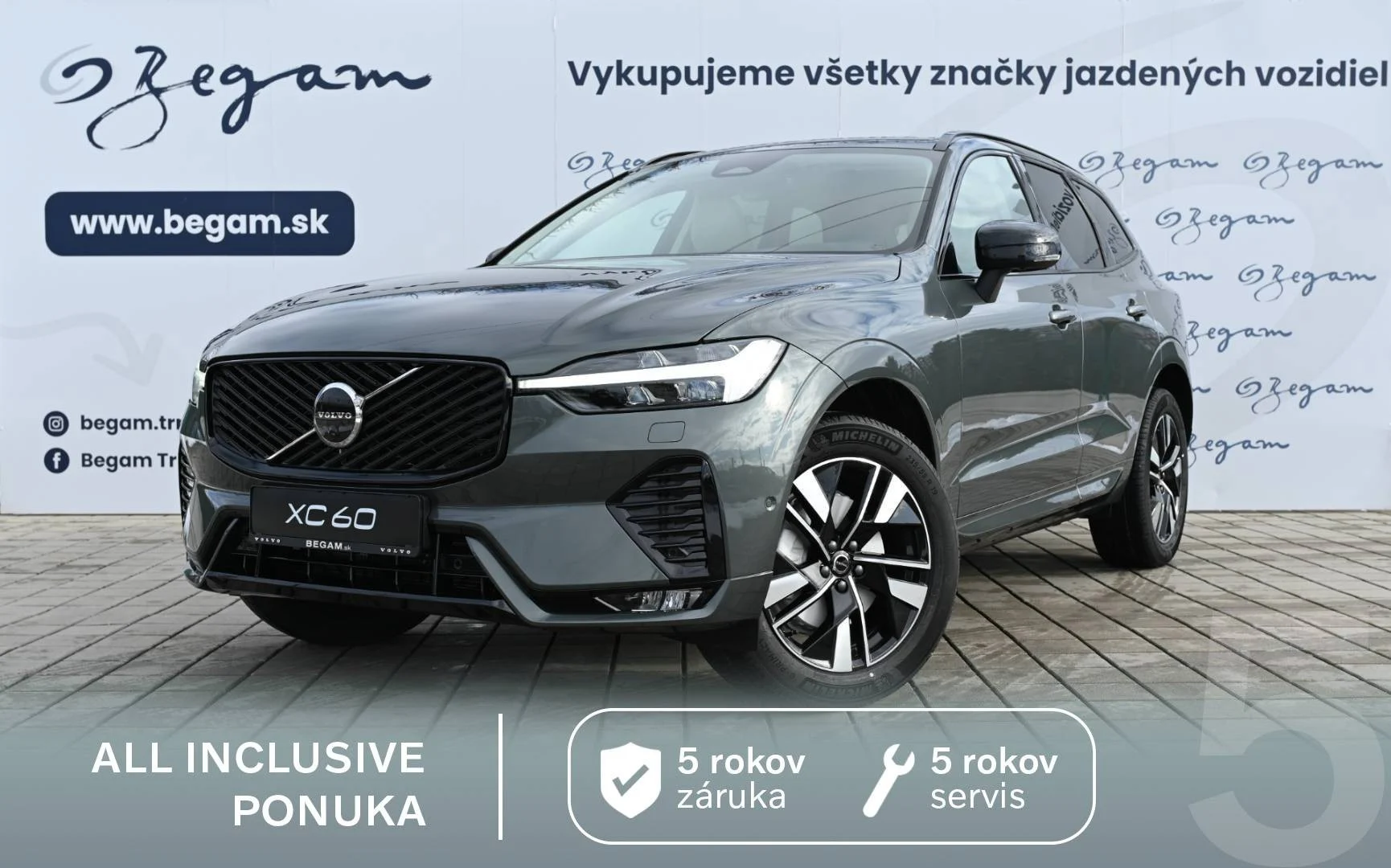 Volvo XC60 B5 (P) PLUS DARK AWD | Begam Trnava