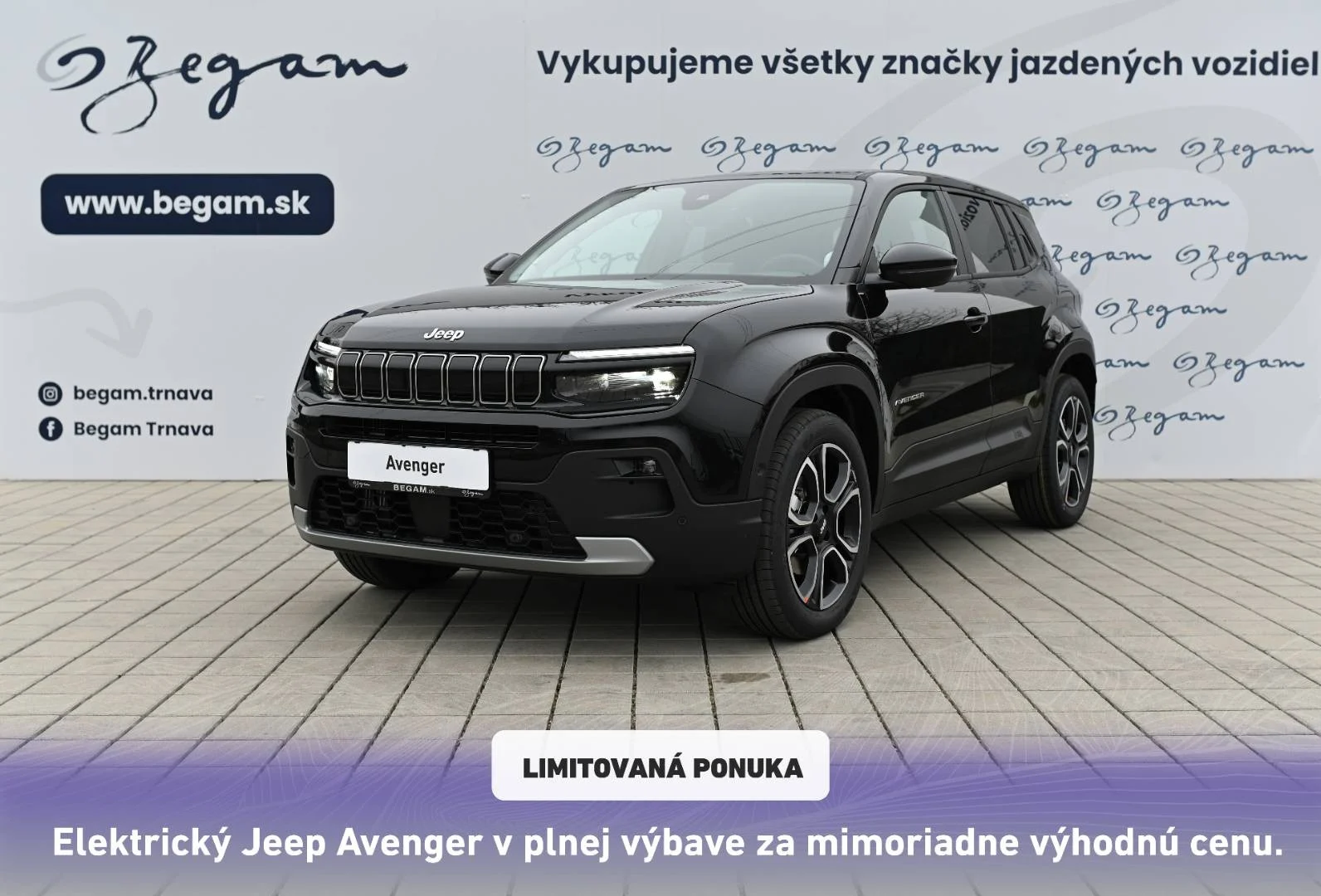 Jeep Avenger Elektro 54 kWh SUMMIT + | Begam Trnava