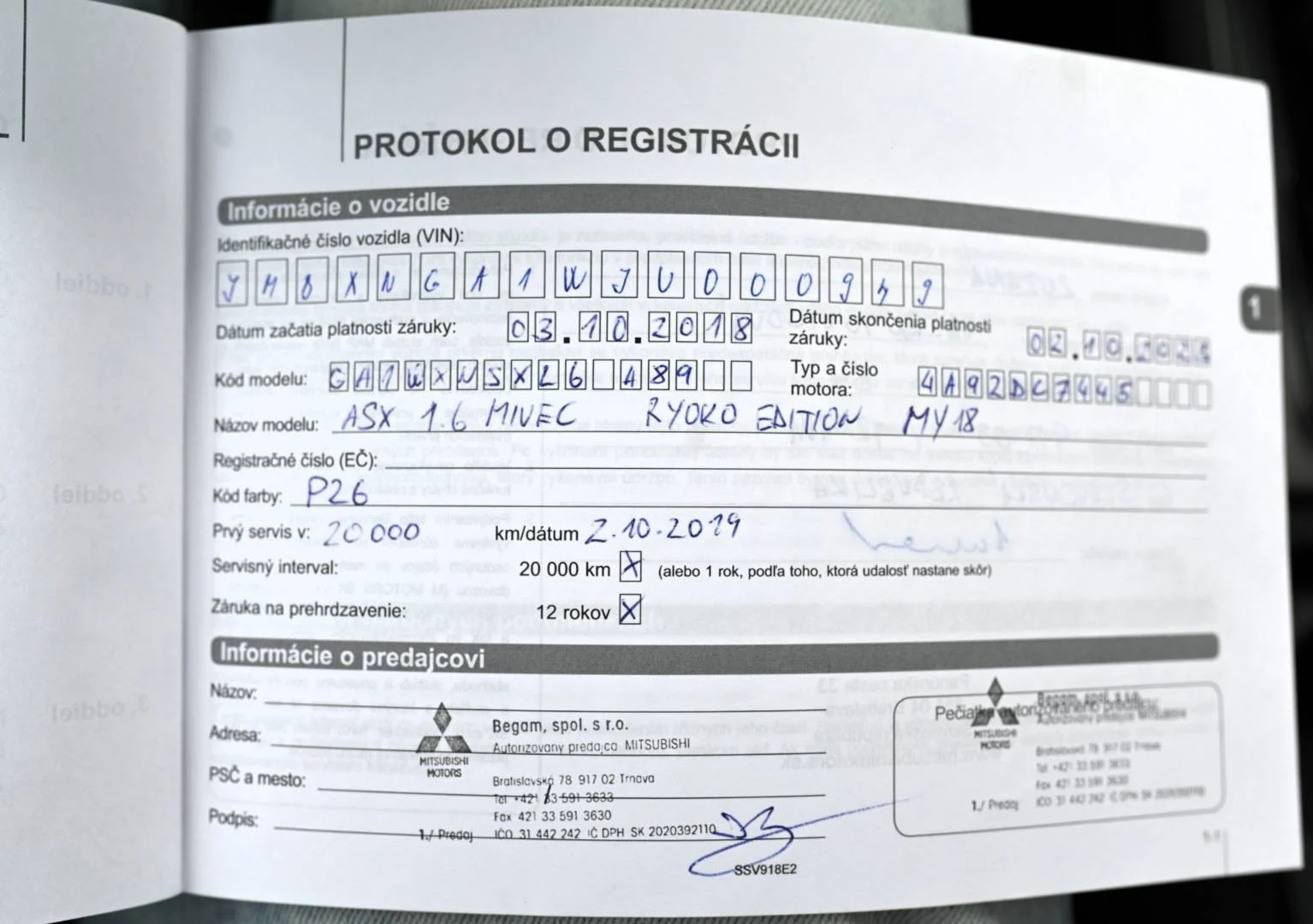 Mitsubishi ASX 1.6 MIVEC Ryoko | Begam Trnava