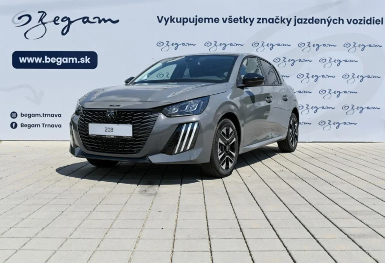 Peugeot 208 ALLURE  TURBO 100k BVM6 | Begam Trnava