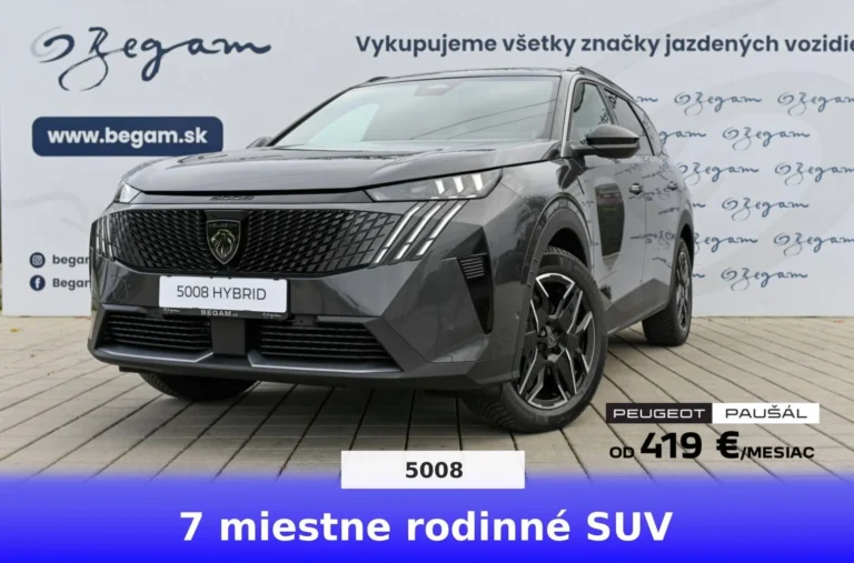 Peugeot 5008 GT Hybrid 145k e-DCS6 | Begam Trnava