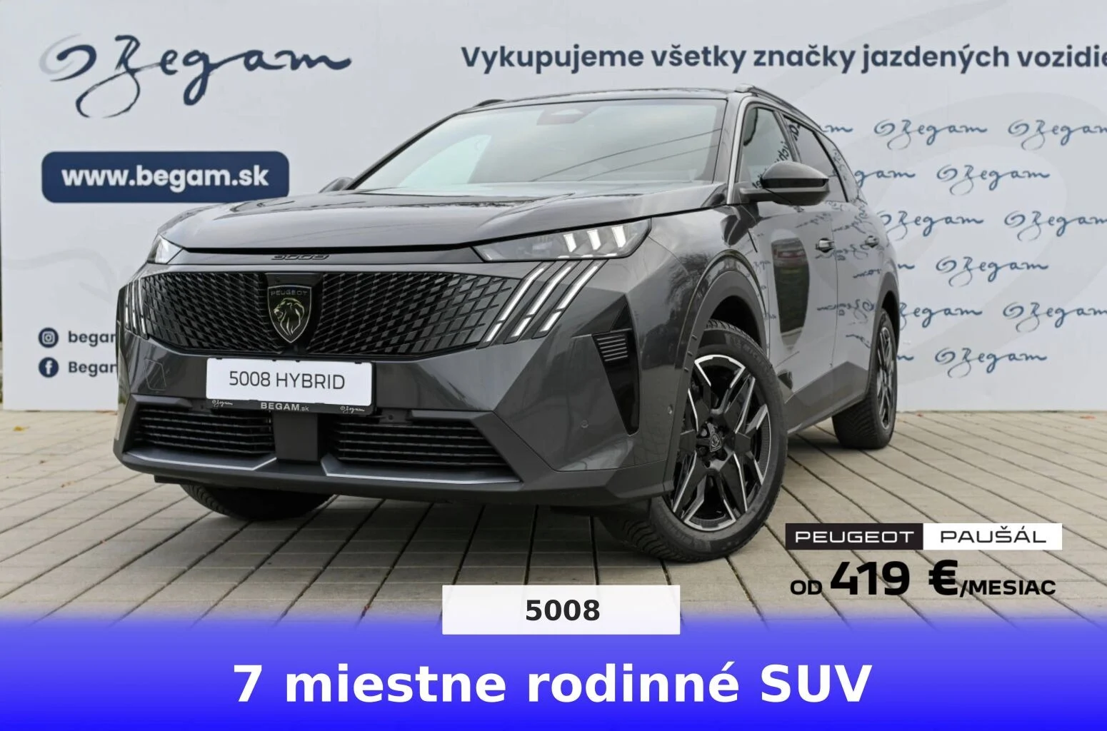 Peugeot 5008 GT Hybrid 145k e-DCS6 | Begam Trnava