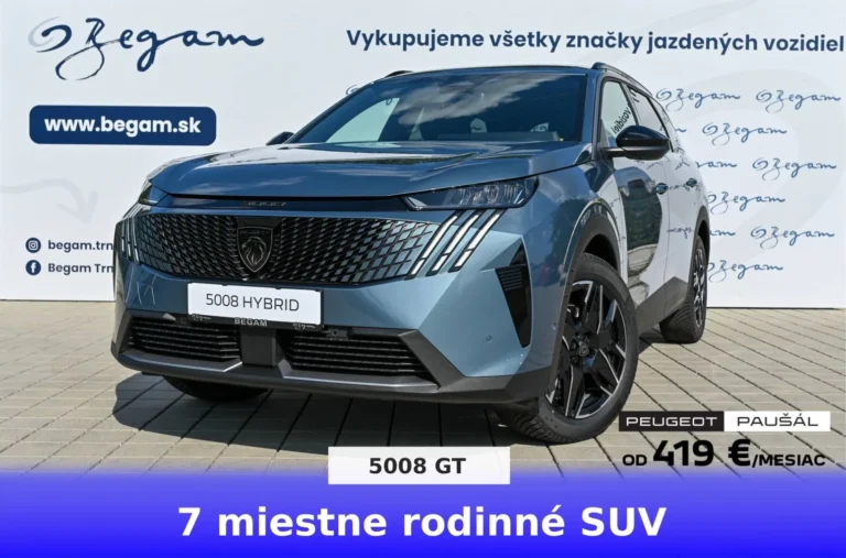 Peugeot 5008 GT  Hybrid 145k e-DCS6 | Begam Trnava