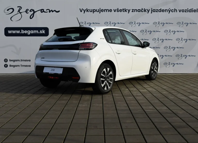 Peugeot 208 STYLE  PureTech 100k BVM6 | Begam Trnava
