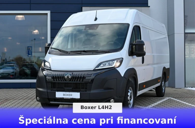 Peugeot Boxer Furgon 435 L4H2 2.2 BlueHDi 180 €6.4 MT6 | Begam Trnava