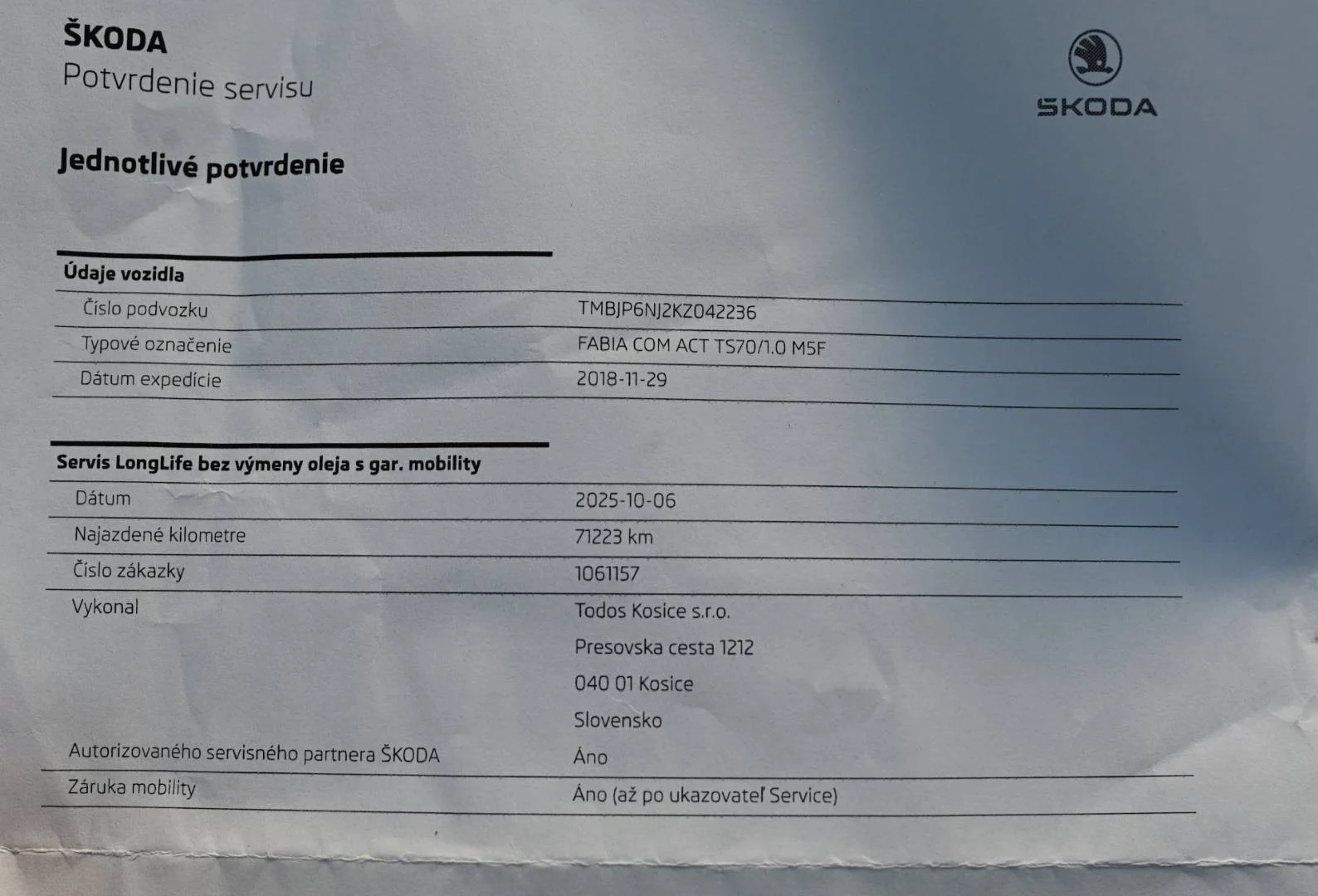 Škoda Fabia Combi 1.0 TSI Active | Begam Trnava