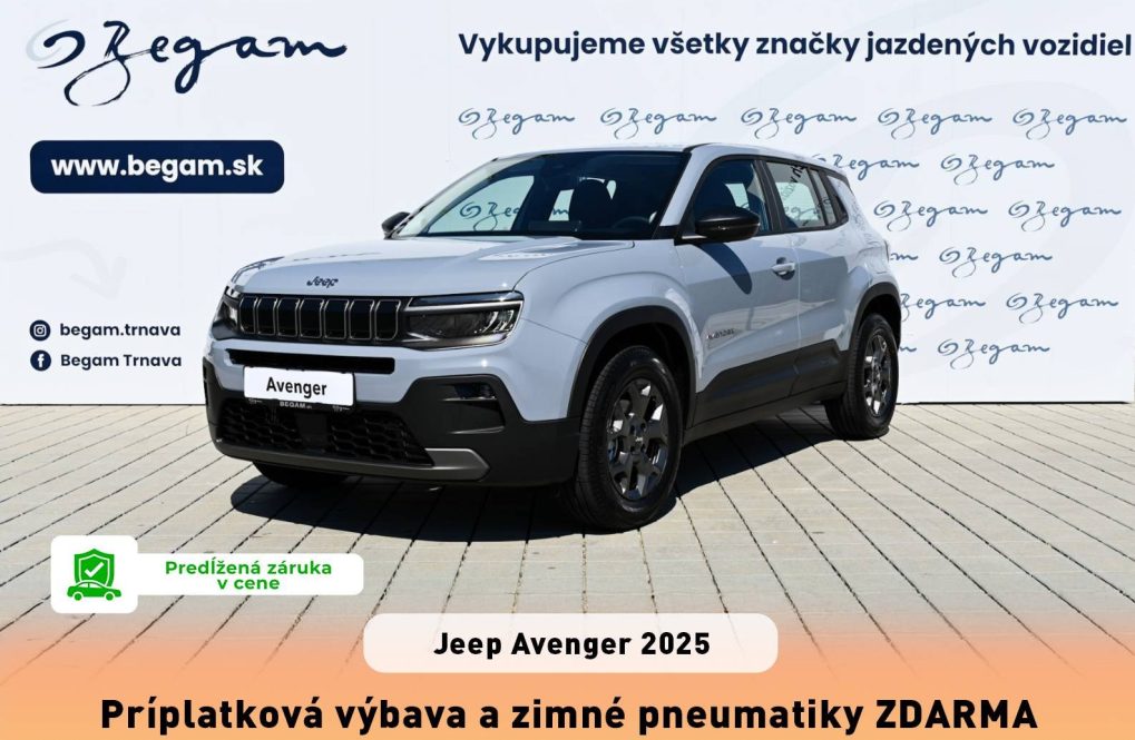 Jeep Avenger 1.2 GSE T3 LONGITUDE + | Begam