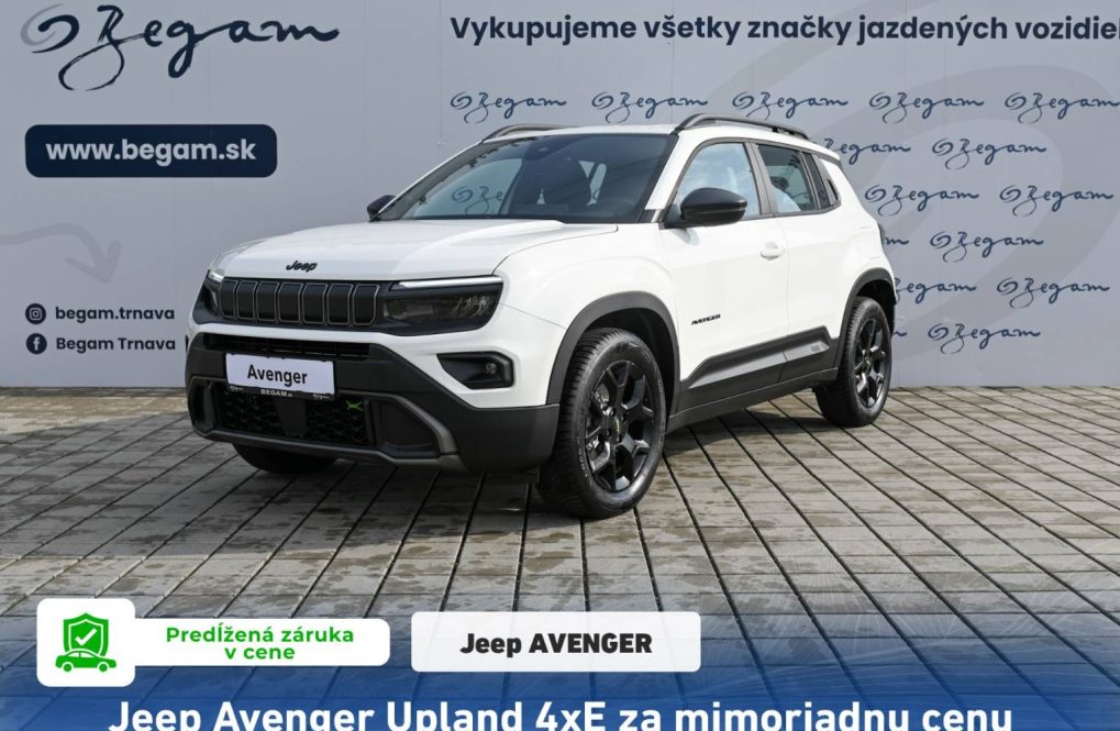 Jeep Avenger 1.2 T e-Hybrid 6DCT UPLAND 4xe | Begam