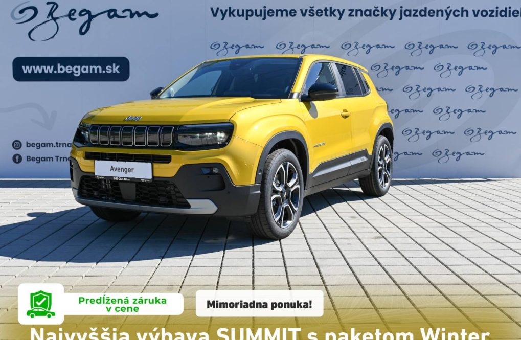 Jeep Avenger 1.2 T e-Hybrid Summit A/T | Begam