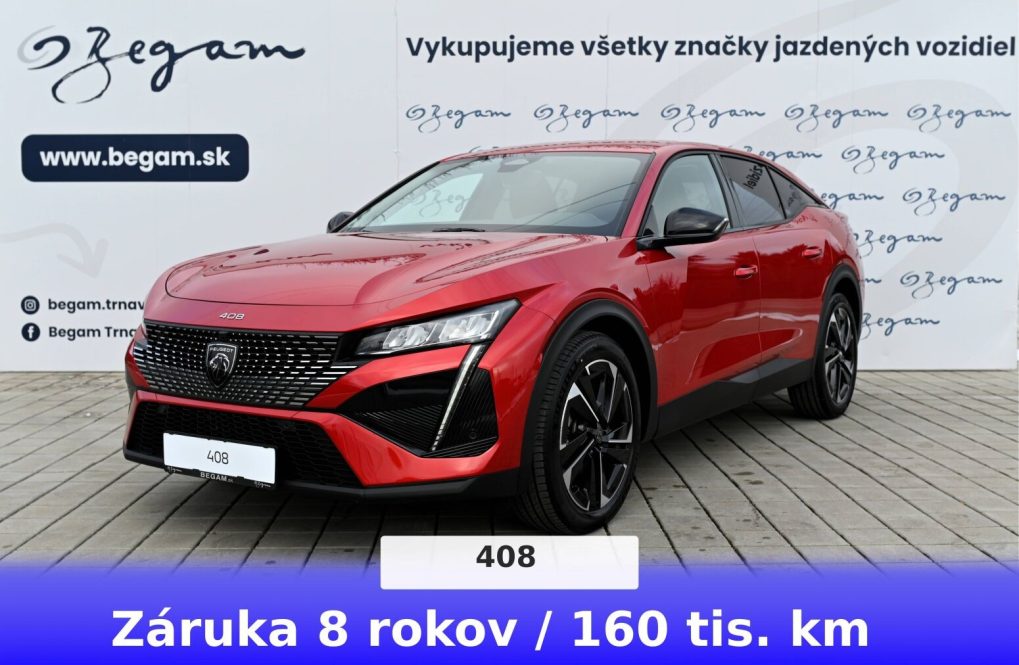 Peugeot 408 ALLURE Hybrid 145k e-DCS6 | Begam
